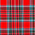 Heavy Weight 16oz Fabric Material MacBean Modern Tartan 1 Metre