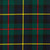 Heavy Weight 16oz Fabric Material MacLeod of Harris Modern Tartan 1 Metre