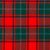 Heavy Weight 16oz Fabric Material MacPhail Red Modern Tartan 1 Metre