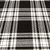 Heavy Weight 16oz Fabric Material Menzies Black-White Modern Tartan 1 Metre Heavy Weight 16oz Fabric Material Menzies Black-White Modern Tartan 1 Metre