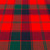 Heavy Weight 16oz Fabric Material Robertson Red Modern Tartan 1 Metre