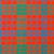 Heavy Weight 16oz Fabric Material Ross Red Ancient Tartan 1 Metre