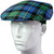 Mens Tartan Flat Cap MacRae Hunting Ancient Tartan Plaid Design Mens and Womens One size Elasticated Band Comfort Fit Scottish Made