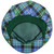 Mens Tartan Flat Cap MacRae Hunting Ancient Tartan Plaid Design Mens and Womens One size Elasticated Band Comfort Fit Scottish Made