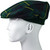 Mens Tartan Flat Cap Johnston Modern Tartan Plaid Design Mens and Womens One size Elasticated Band Comfort Fit Scottish Made