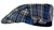 Mens Tartan Flat Cap Napier Modern Tartan Plaid Design Mens and Womens One size Elasticated Band Comfort Fit Scottish Made