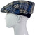 Mens Tartan Flat Cap Napier Modern Tartan Plaid Design Mens and Womens One size Elasticated Band Comfort Fit Scottish Made