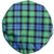 Mens Tartan Flat Cap Campbell of Breadalbane Ancient Tartan Plaid Design Mens and Womens One size Elasticated Band Comfort Fit Scottish Made