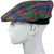 Mens Tartan Flat Cap MacIntyre Ancient Tartan Plaid Design Mens and Womens One size Elasticated Band Comfort Fit Scottish Made