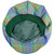 Mens Tartan Flat Cap Stewart of Appin Hunting Ancient Tartan Plaid Design Mens and Womens One size Elasticated Band Comfort Fit Scottish Made