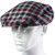Mens Tartan Flat Cap Borthwick Ancient Tartan Plaid Design Mens and Womens One size Elasticated Band Comfort Fit Scottish Made