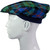 Mens Tartan Flat Cap Malcolm Ancient Tartan Plaid Design Mens and Womens One size Elasticated Band Comfort Fit Scottish Made