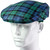 Mens Tartan Flat Cap Campbell Ancient Tartan Plaid Design Mens and Womens One size Elasticated Band Comfort Fit Scottish Made