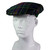 Mens Tartan Flat Cap Allison Modern Tartan Plaid Design Mens and Womens One size Elasticated Band Comfort Fit Scottish Made