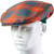 Mens Tartan Flat Cap Fraser Dress Ancient Tartan Plaid Design Mens and Womens One size Elasticated Band Comfort Fit Scottish Made