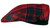 Mens Tartan Flat Cap Drummond Modern Tartan Plaid Design Mens and Womens One size Elasticated Band Comfort Fit Scottish Made