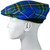 Mens Tartan Flat Cap Nova Scotia Canadian Tartan Plaid Design Mens and Womens One size Elasticated Band Comfort Fit Scottish Made