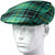 Mens Tartan Flat Cap MacArthur Ancient Tartan Plaid Design Mens and Womens One size Elasticated Band Comfort Fit Scottish Made
