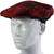 Mens Tartan Flat Cap MacKillop Modern Tartan Plaid Design Mens and Womens One size Elasticated Band Comfort Fit Scottish Made