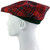 Mens Tartan Flat Cap MacKillop Modern Tartan Plaid Design Mens and Womens One size Elasticated Band Comfort Fit Scottish Made