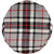 Mens Tartan Flat Cap Thomson Grey Tartan Plaid Design Mens and Womens One size Elasticated Band Comfort Fit Scottish Made