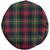 Mens Tartan Flat Cap Logan and MacLennan Modern Tartan Plaid Design Mens and Womens One size Elasticated Band Comfort Fit Scottish Made