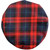 Mens Tartan Flat Cap MacLachlan Modern Tartan Plaid Design Mens and Womens One size Elasticated Band Comfort Fit Scottish Made