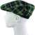 Mens Tartan Flat Cap MacKellar Modern Tartan Plaid Design Mens and Womens One size Elasticated Band Comfort Fit Scottish Made
