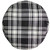 Mens Tartan Flat Cap Menzies Black and White Modern Tartan Plaid Design Mens and Womens One size Elasticated Band Comfort Fit Scottish Made Mens Tartan Flat Cap Menzies Black and White Modern Tartan Plaid Design Mens and Womens One size Elasticated Band Comfort Fit Scottish Made