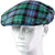 Mens Tartan Flat Cap Hunter Ancient Tartan Plaid Design Mens and Womens One size Elasticated Band Comfort Fit Scottish Made