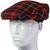 Mens Tartan Flat Cap Innes Modern Tartan Plaid Design Mens and Womens One size Elasticated Band Comfort Fit Scottish Made