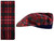Lambswool Scarf & Flat Cap Matching Gift Set MacKinnon Red Modern Tartan Plaid One Size Lambswool Scarf & Flat Cap Matching Gift Set MacKinnon Red Modern Tartan Plaid One Size