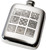 Pocket 4oz Pewter Hip Flask with Medieval Tile Motifs Pattern Embossed on Front, Bright Polished Finish Made in the UK