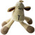 Sheep Soft Toy with Long Legs Soft White Fur with Embroidered Thistle Sheep Soft Toy with Long Legs Soft White Fur with Embroidered Thistle