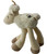 Sheep Soft Toy with Long Legs Soft White Fur with Embroidered Thistle