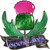 Enamel Fridge Magnet Scottish Thistle with Scotland Banner