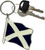 Scottish Souvenir Keyring Scottish Saltire Wavy Flag Brass Metal Scottish Souvenir Keyring Scottish Saltire Wavy Flag Brass Metal