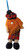 Scottish Hairy Highlander Soft Toy Ginger Hair Tartan Tammy Hat and Kilt