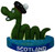 Resin Scottish Fridge Magnet With Nessie In Water Design