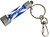Scottish Keyring Blue Scottish Saltire Useful Bright Torch on a Keyring