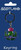 Enamel Thistle Keyring National Flower of Scotland Purple on Green