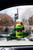 Loch Ness Monster Nessie Mascot Car Window Sucker Wearing a Tammy Hat and Bowtie