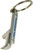 Scottish Keyring Blue Scottish Saltire Useful Bottle Opener on a Keyring