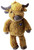 Highland Cow Teddy Bear Soft Toy 10 Inches Tall with Saltire Badge Highland Cow Teddy Bear Soft Toy 10 Inches Tall with Saltire Badge