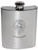 Livingstone Family Crest 6oz Polished Pewter Kidney Flask