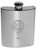 Fee Family Crest 6oz Polished Pewter Kidney Flask