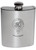 MacLehose Family Crest 6oz Polished Pewter Kidney Flask
