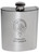 Stirling of Cadder Family Crest 6oz Polished Pewter Kidney Flask