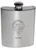 Tawse Family Crest 6oz Polished Pewter Kidney Flask