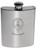 MacKendrick Family Crest 6oz Polished Pewter Kidney Flask